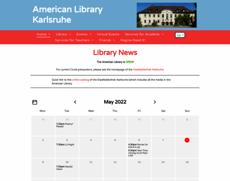Amerikanische-bibliothek.de thumbnail