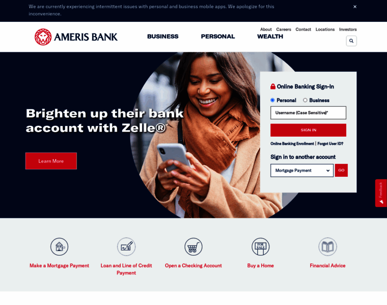 Amerisbank.com thumbnail