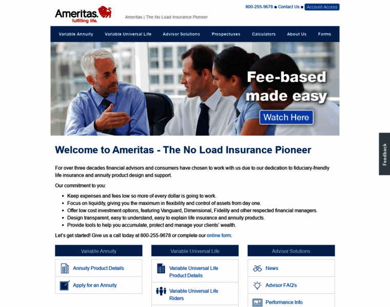 Ameritasdirect.com thumbnail