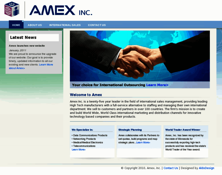 Amexinc.com thumbnail