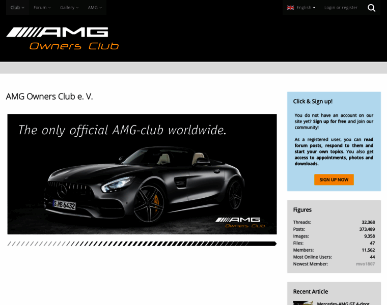 Amg-owners-club.org thumbnail