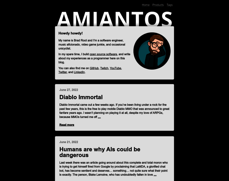 Amiantos.net thumbnail