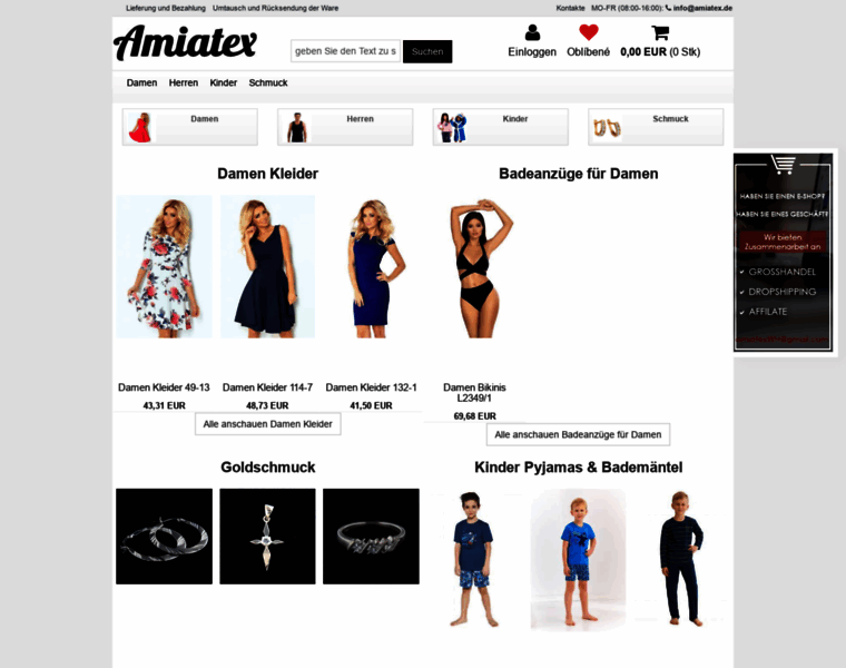 Amiatex.de thumbnail