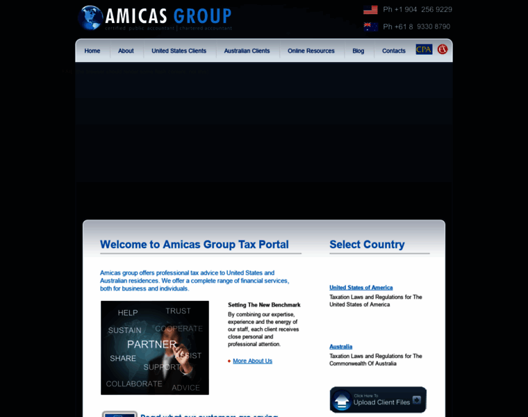 Amicasgroup.com.au thumbnail