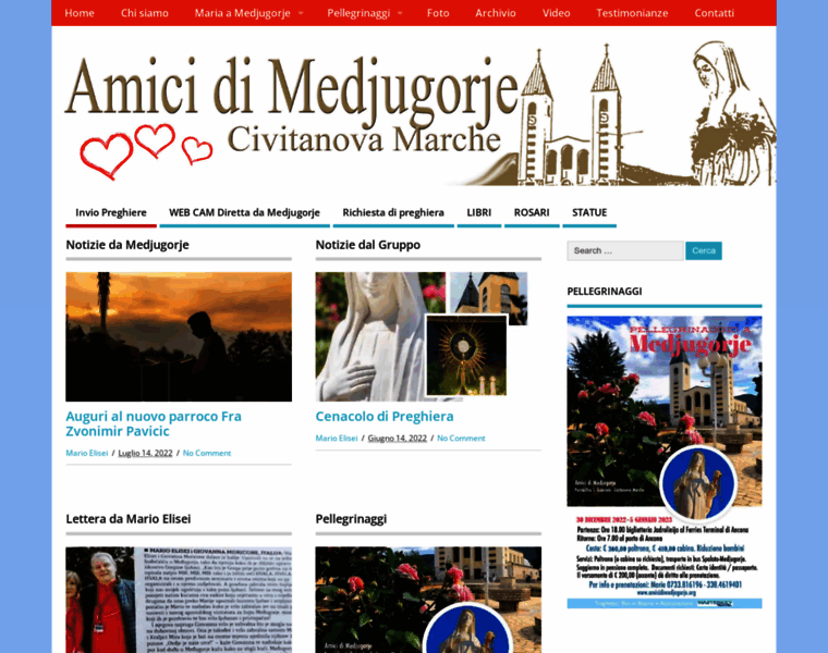 Amicidimedjugorje.org thumbnail