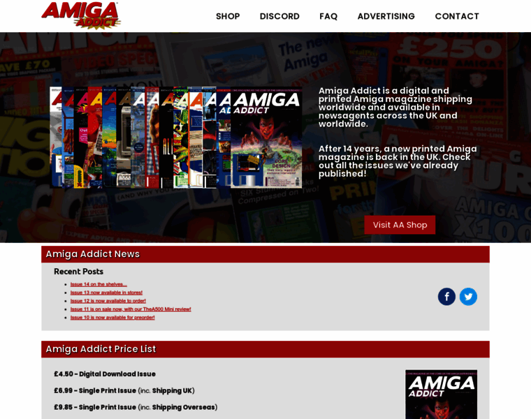 Amiga-addict.com thumbnail