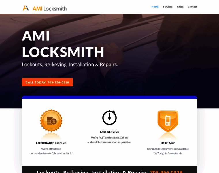 Amilocksmith.com thumbnail