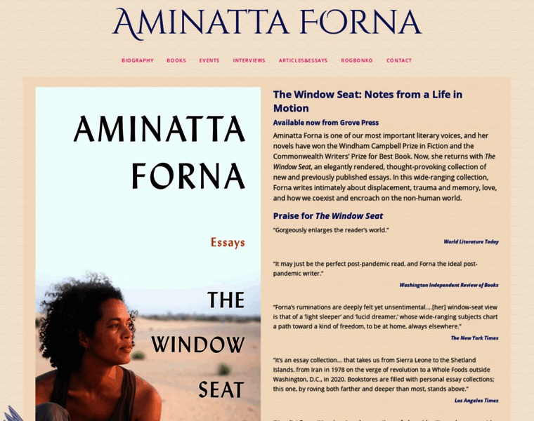 Aminattaforna.com thumbnail