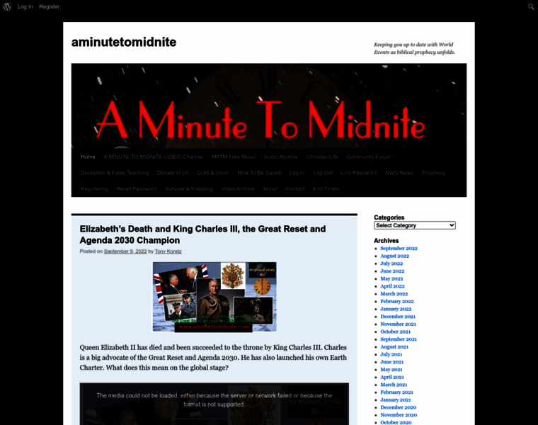 Aminutetomidnite.com thumbnail