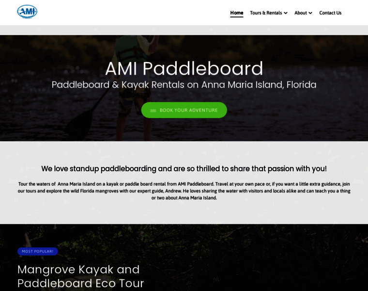 Amipaddleboard.com thumbnail