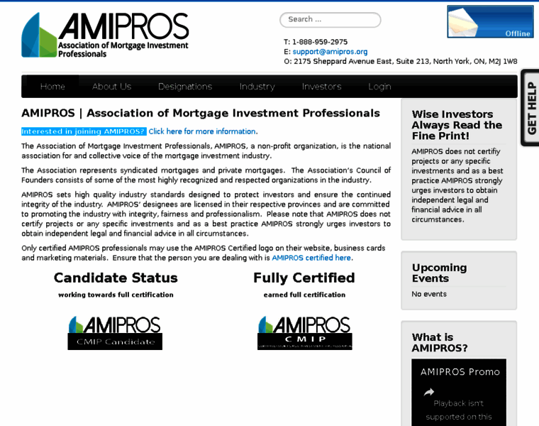 Amipros.org thumbnail