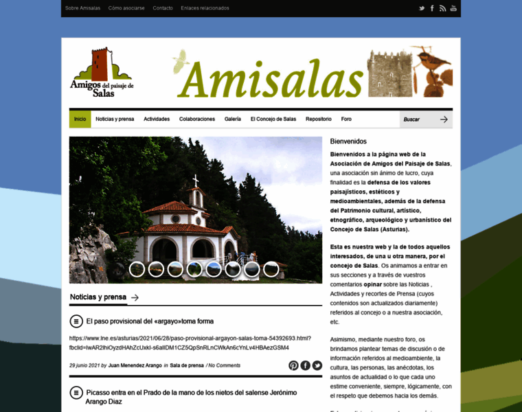 Amisalas.org thumbnail