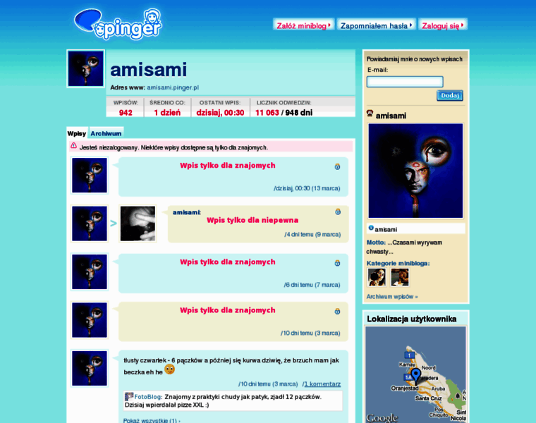 Amisami.pinger.pl thumbnail