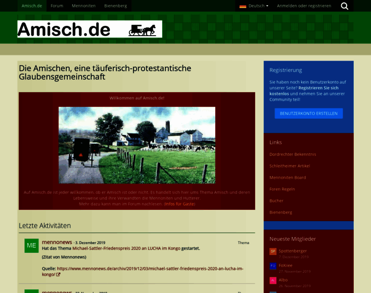 Amisch.de thumbnail