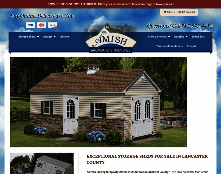 Amishbackyardstructures.com thumbnail