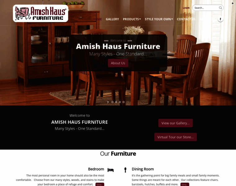 Amishhausfurniture.com thumbnail
