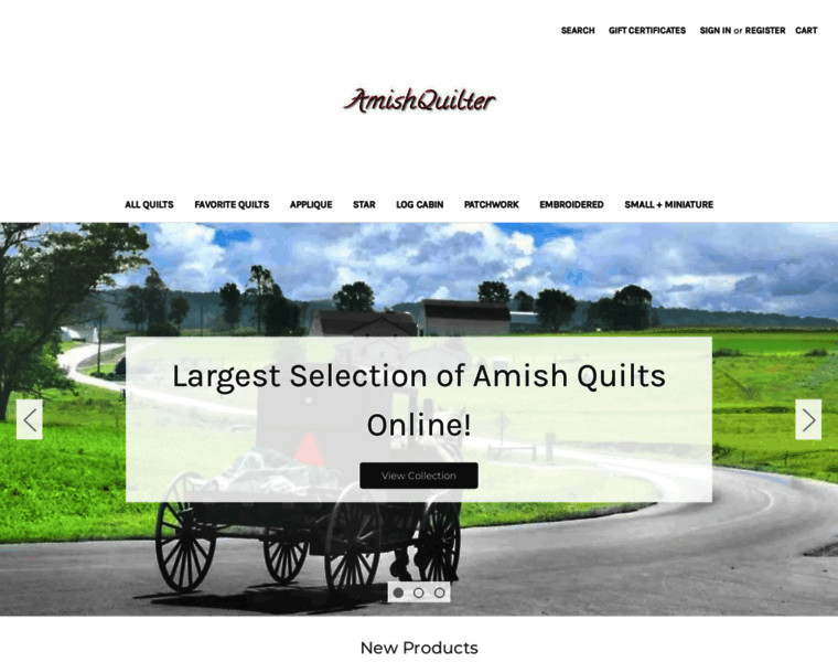 Amishquilter.com thumbnail