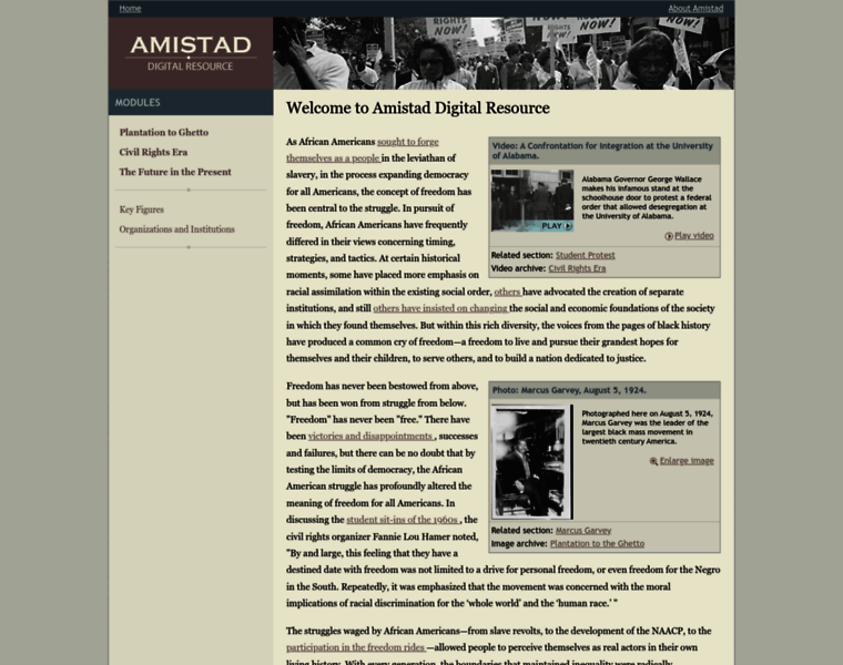 Amistadresource.org thumbnail
