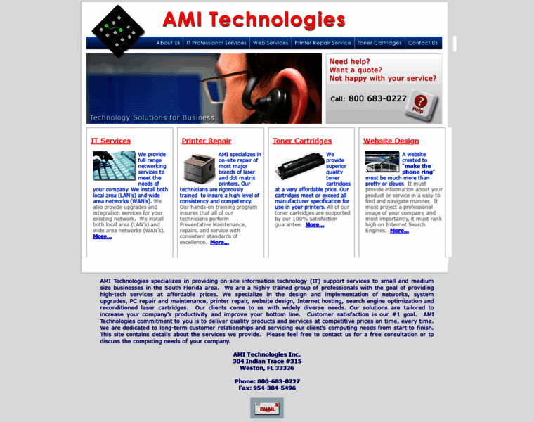 Amitechnologies.net thumbnail
