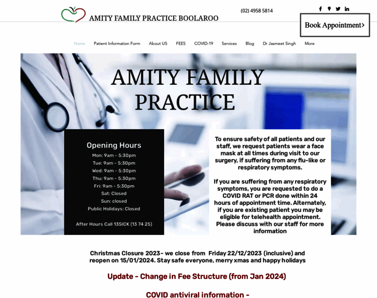 Amityfamilypractice.com.au thumbnail