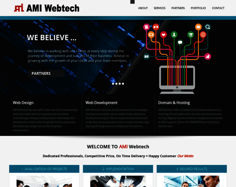 Amiwebtech.com thumbnail