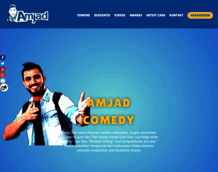 Amjad-comedy.de thumbnail