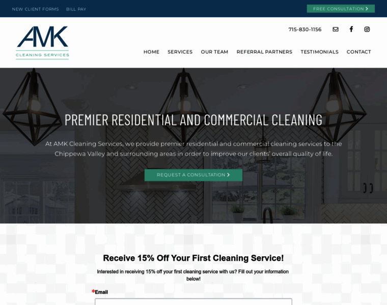 Amkcleaningservices.com thumbnail