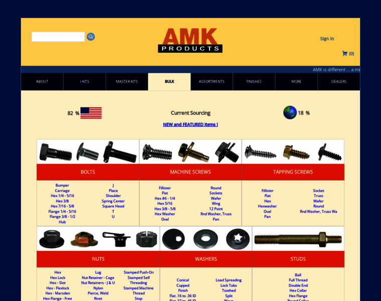 Amkproducts.com thumbnail