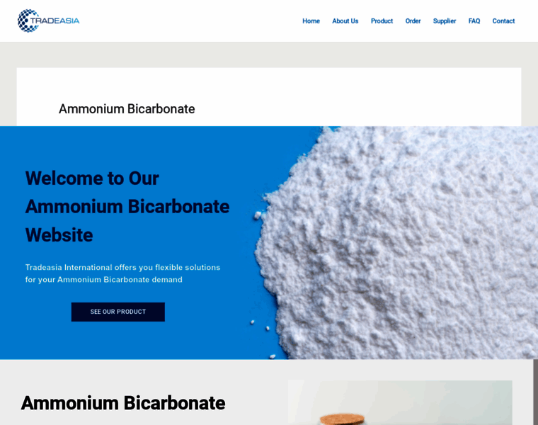 Ammonium-bicarbonate.com thumbnail