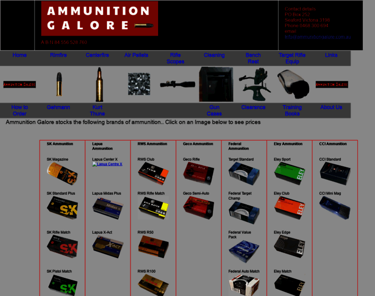 Ammunitiongalore.com.au thumbnail