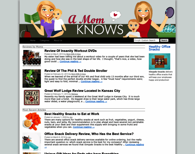 Amomknows.com thumbnail