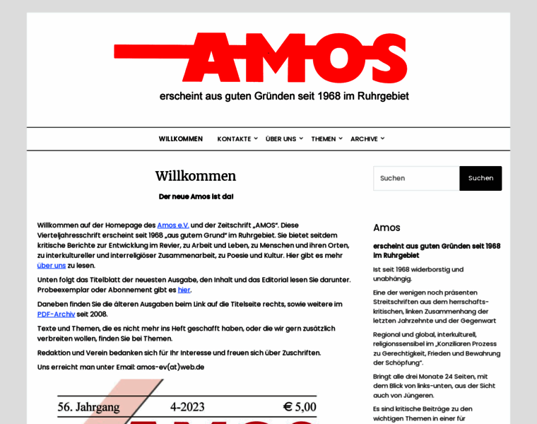 Amos-zeitschrift.eu thumbnail