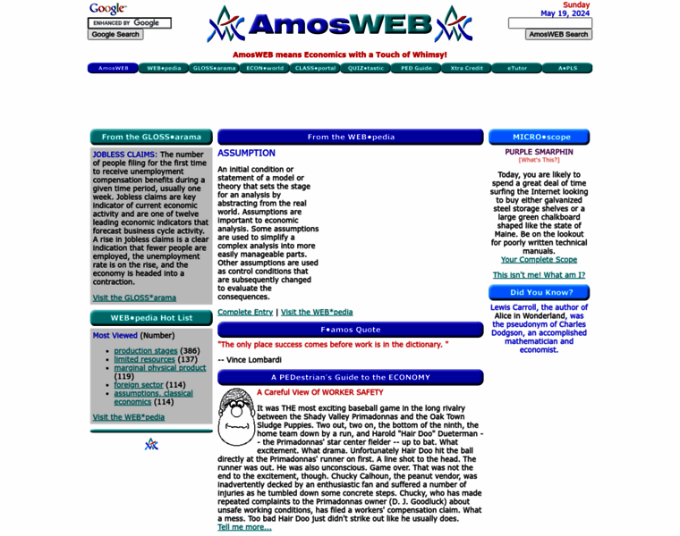 Amosweb.com thumbnail