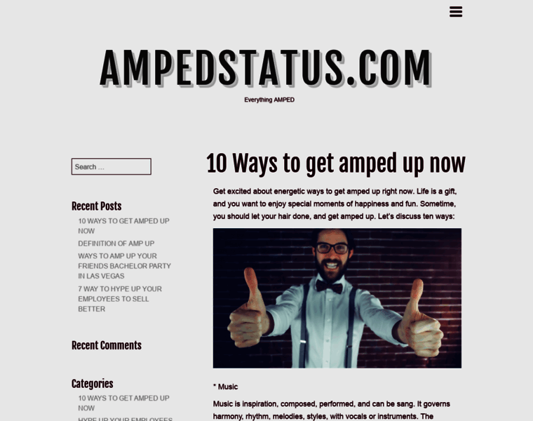 Ampedstatus.com thumbnail