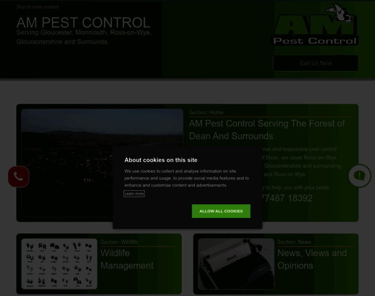 Ampestcontrol.co.uk thumbnail