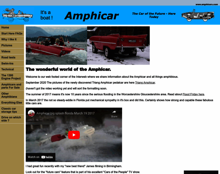 Amphicars.com thumbnail