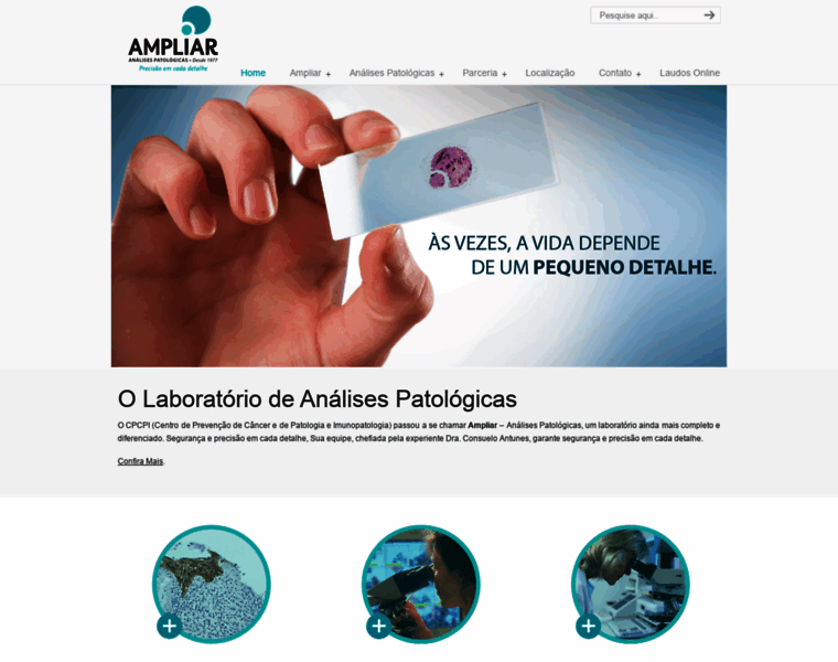 Ampliarpatologia.com.br thumbnail