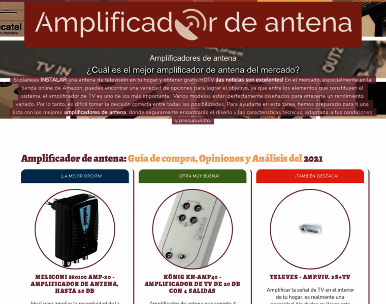 Amplificadordeantena.com thumbnail