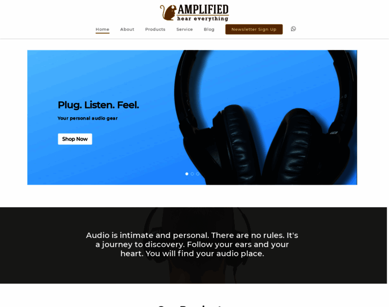 Amplifiedhead.com thumbnail