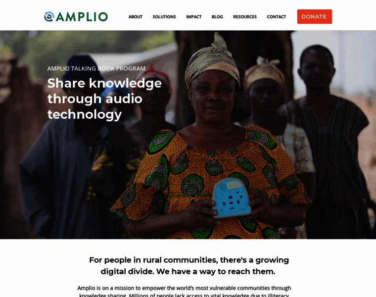 Amplio-network.org thumbnail