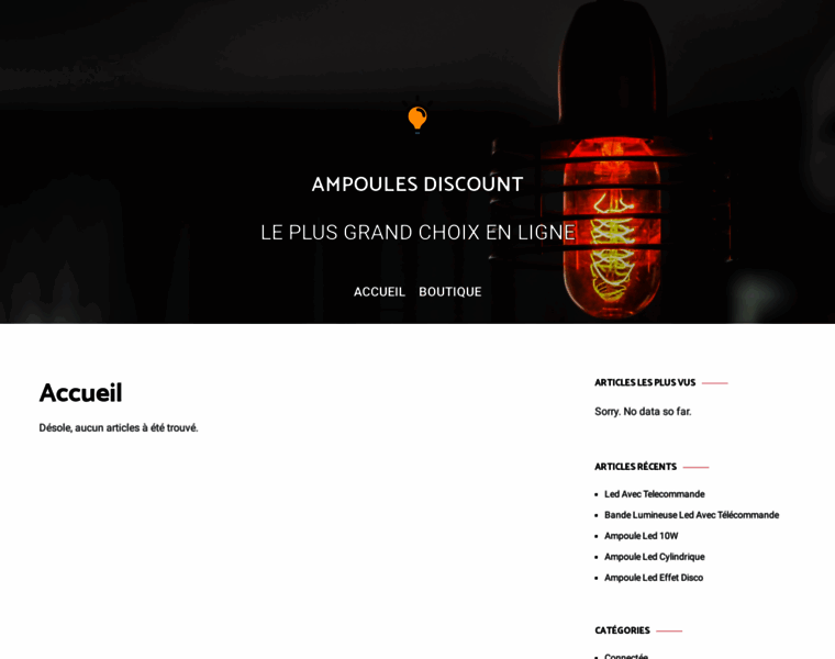 Ampoules-discount.fr thumbnail