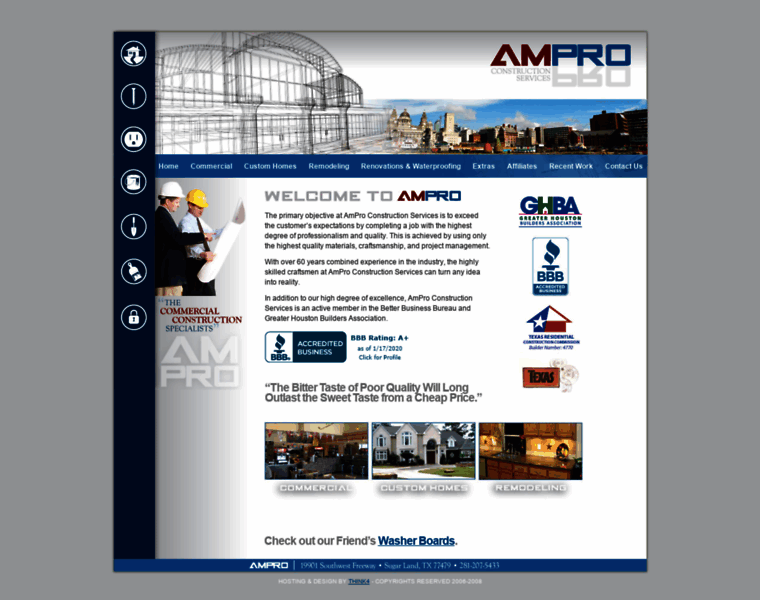 Amproconstruction.com thumbnail