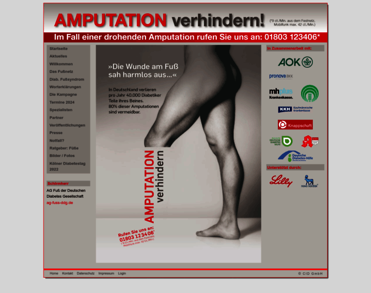 Amputation-verhindern.de thumbnail