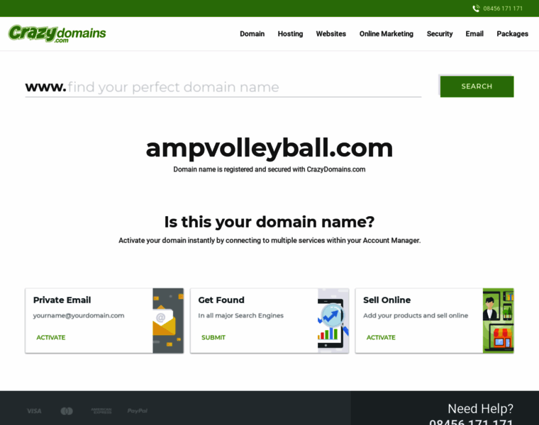 Ampvolleyball.com thumbnail