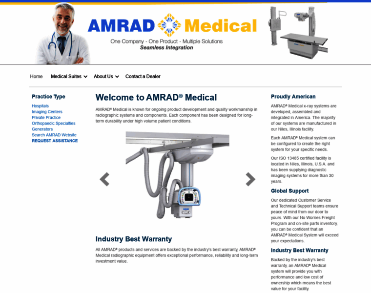 Amradmedical.com thumbnail
