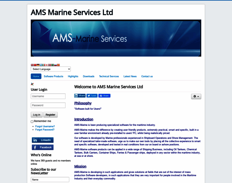 Ams-marine.com thumbnail
