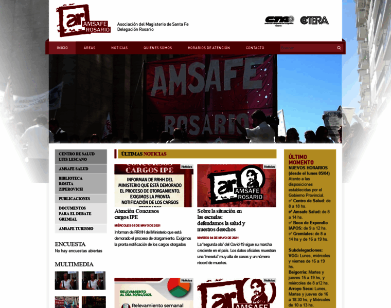 Amsaferosario.org.ar thumbnail
