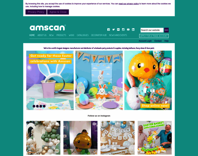 Amscan.co.uk thumbnail