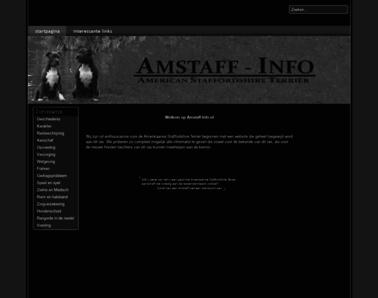 Amstaff-info.nl thumbnail