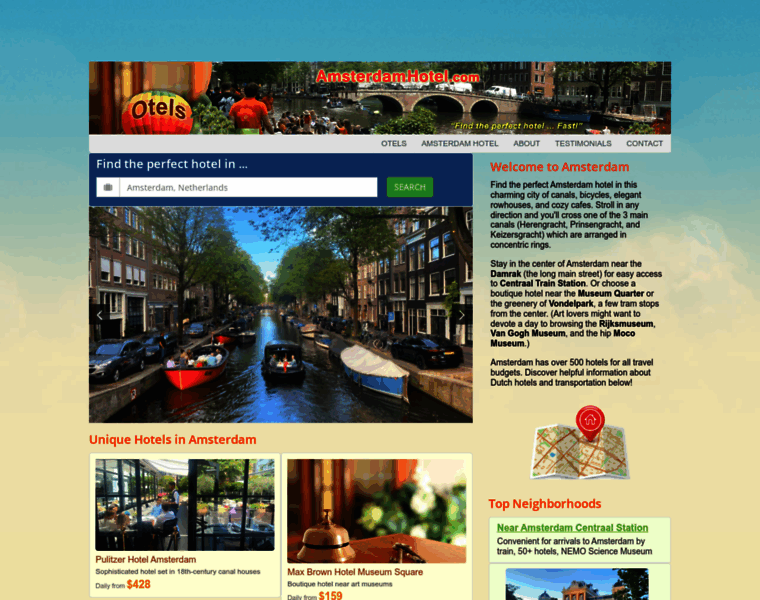 Amsterdam-hotels.com thumbnail